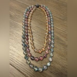 Premier Designs Multicolor Beaded Necklace